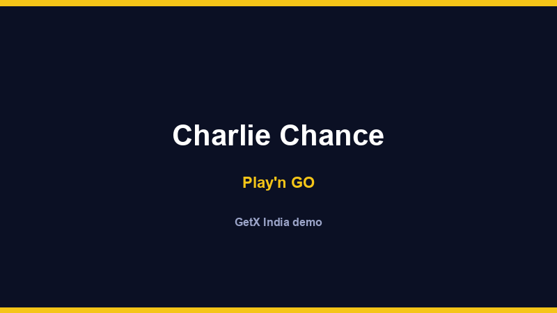 Charlie Chance — Play'n GO