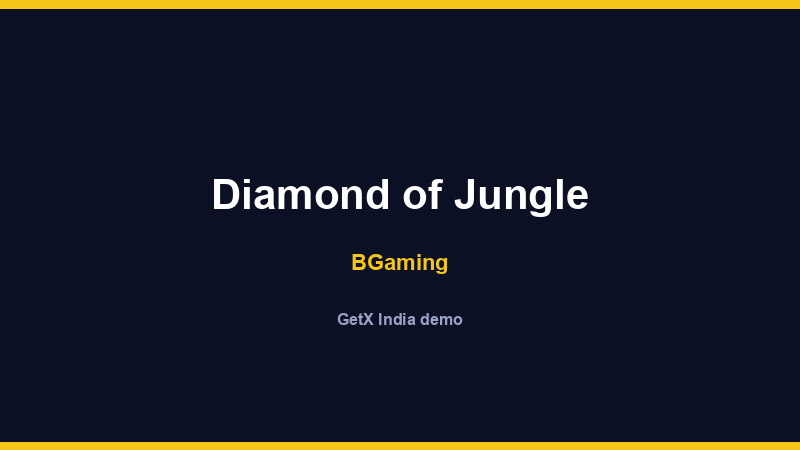 Diamond of Jungle — BGaming