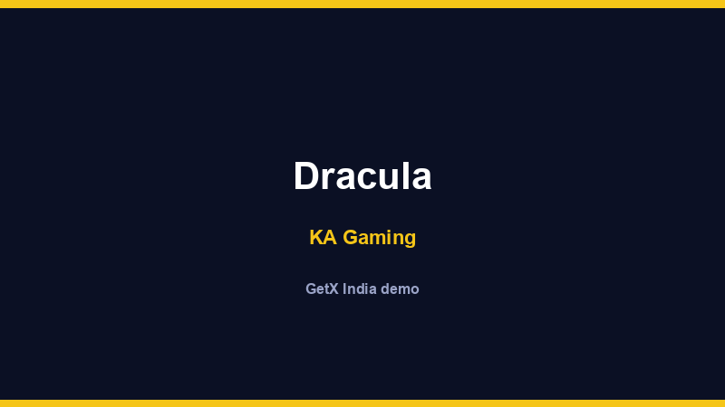 Dracula — KA Gaming