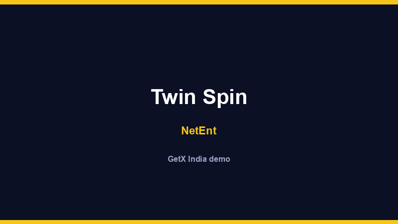 Twin Spin — NetEnt